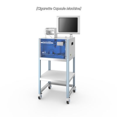 Filtro Rod Weighing Tester GB/T da máquina da cápsula do cigarro da operação do tela táctil